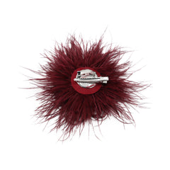 Broche magnétique n° 468, style fantaisie, couleur argentée