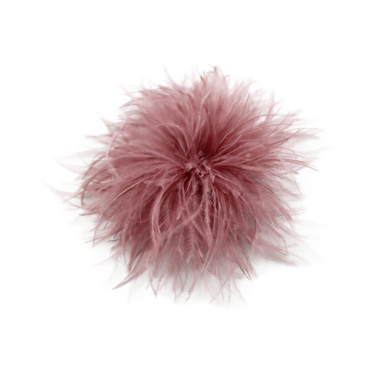 Vintage-Straußenfedern, Vintage-Rosa