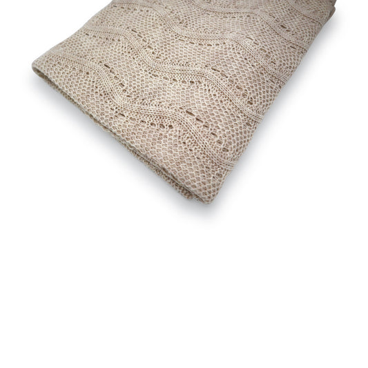 NIEUW : 4 jaargetijde sjaal beige
