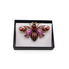 Magneet broche nr 240 fantasy goudkleurig