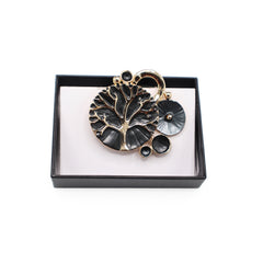  Magnetbrosche Nr. 244  Fantasie Goldfarben