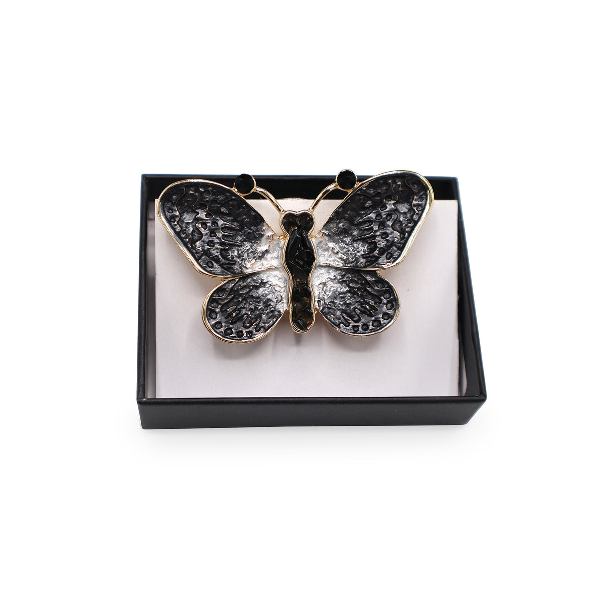 Magneet broche nr 263 fantasy goudkleurig